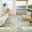 Tapis botanique intérieur / extérieur lavable à la machine Chantille ACN2885-1458744590-1458744583