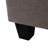 Upholstered Ottoman, Grey-920509669