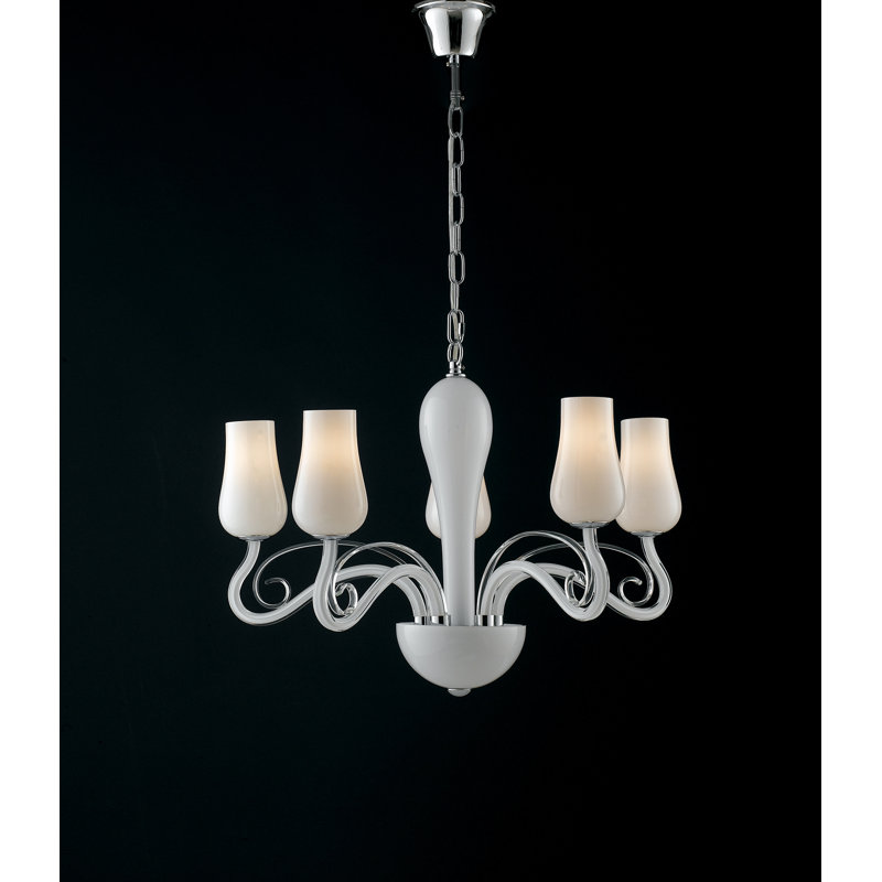 Pedro 5 - Light Shaded Chandelier