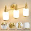Luminaire pour meuble-lavabo avec abat-jour en verre Milk Elien-548907881-540153812