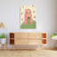 «Festive Mistletoe Girl», fantaisiste, portrait contemporain, impression d'art mural-679133756