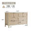 Commode 6 tiroirs Bequia-59260972