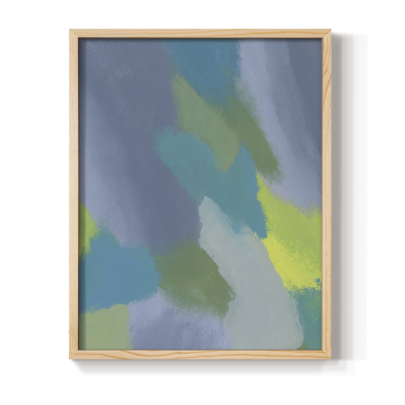 "Lost in Memories IV", reproduction encadrée - bois massif, H 21 po x l 17 po