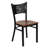 Penaloza Coffee Back Metal Restaurant Chair-139861527