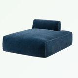 Modular Left-handed face Sofa with soft cushion