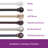 Wayfair Basics Ball End Single Curtain Rod, 28-48" or 48-86" Adjustable Length, 5/8" Dia. Steel-737442054-737668630