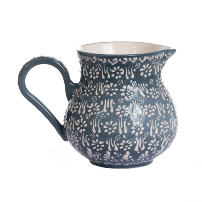 Hand Painted Ceramic Ceramic Pitcher