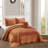 4 Piece Oversized soft Microplush Quilt Set-2143069445-2143069466