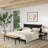 Solid Wood End Table with Storage-1695184982