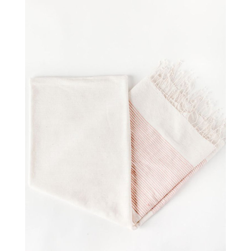 Riviera Cotton Bath Towel, Red