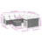  Garden Sofa Set Black