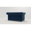 Chesterfield Hanna Sofa Set with Sleeping Function 3+2+1 Made of Velvet Fabric with Solid Wood Legs-1009254384