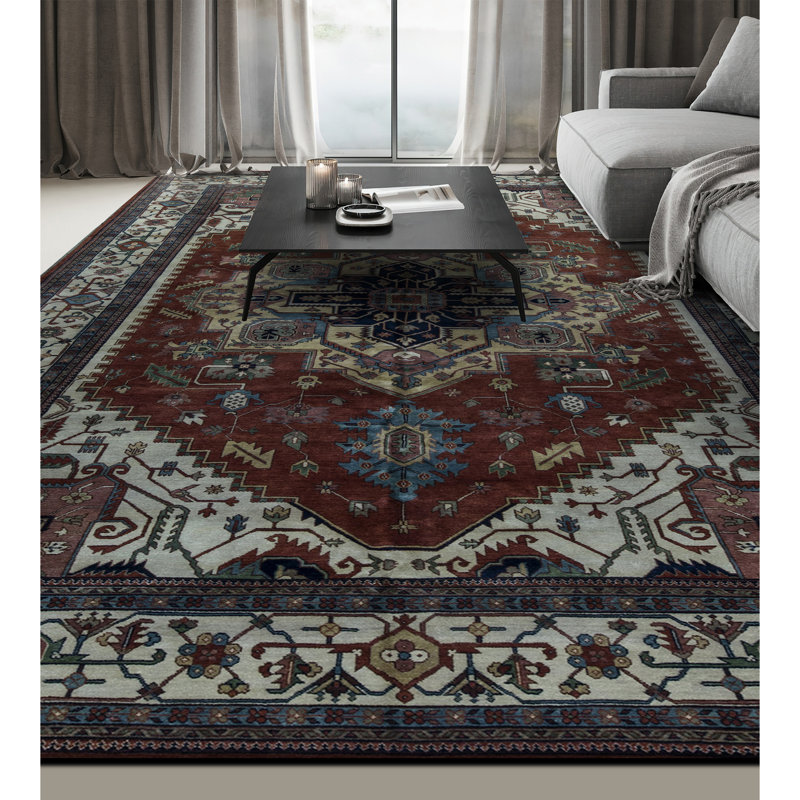 Oriental Area Rug, Rectangle 6' x 9'