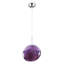 Luminaire suspendu géométrique 1 lumière mauve-920614634-921875754