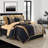 Kath Microfiber Jacquard 15 Piece Comforter Set-1826541400-1826541396