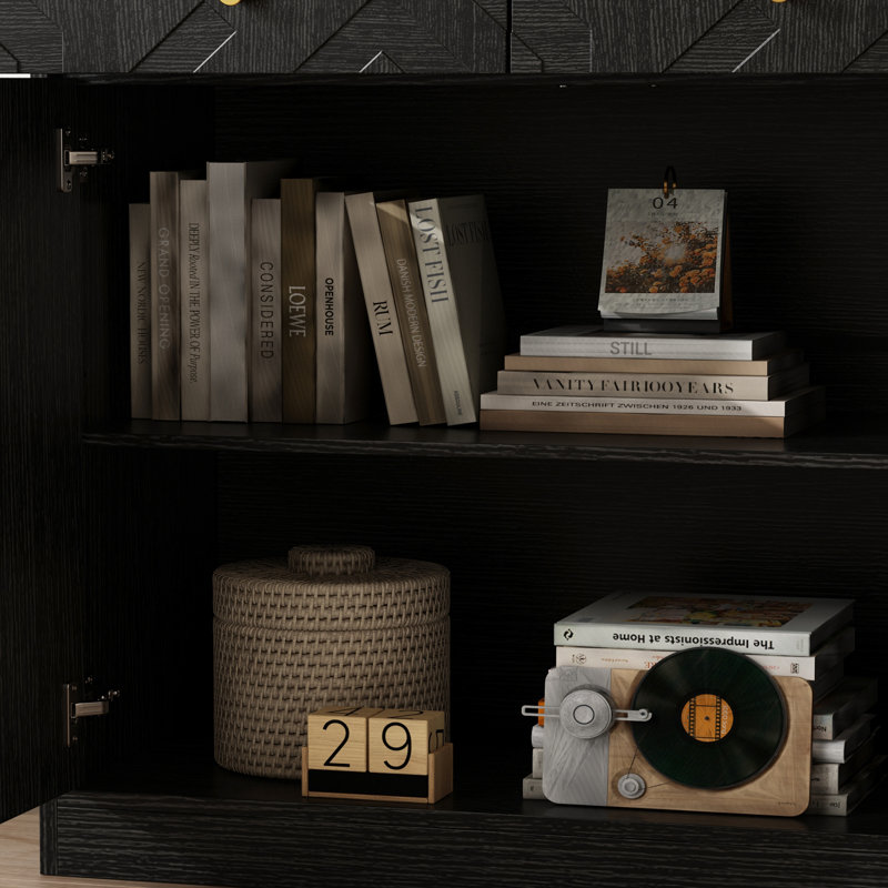 47.2'' W 3-Drawer Sideboard