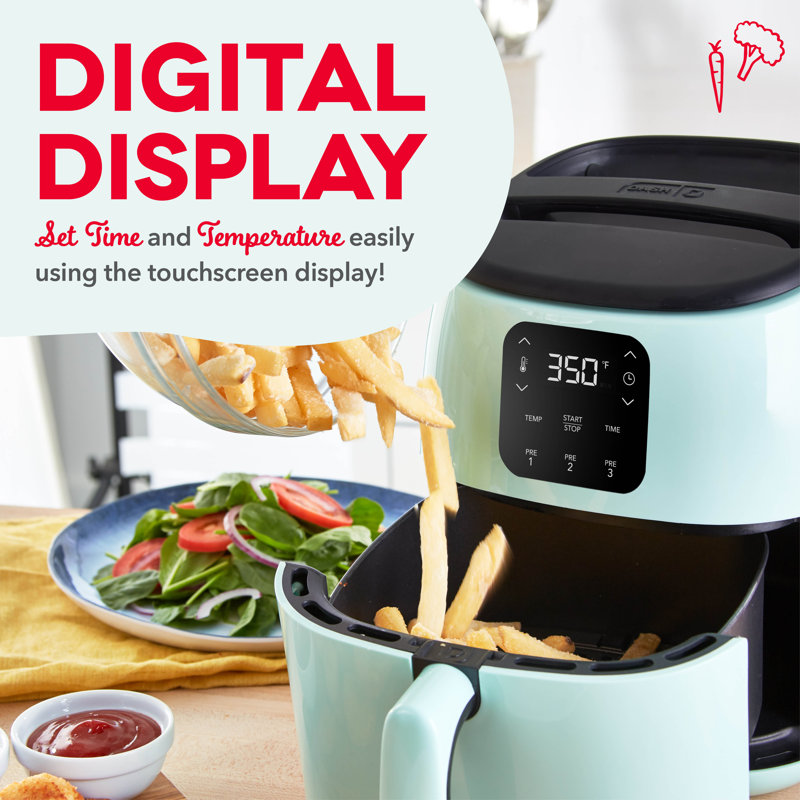 Friteuse numérique Dash Tasti-Crisp, Vert