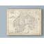 «Carte de la Suède et du Danemark», reproduction d'impression sur toile tendue-33419324