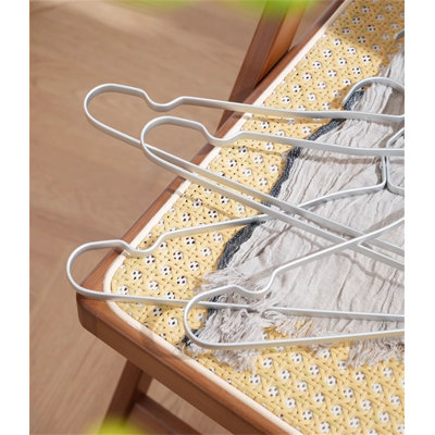 Space-Grade Aluminum Alloy Clothes Hangers – Anti-Slip, Non-Mark, Heat-Resistant Hooks For Modern Homes