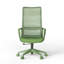 Chaise de travail ergonomique en maille à haut dossier avec support lombaire à 7 niveaux-1322968770