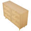 Commode 6 tiroirs en rotin