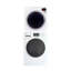Laveuse à linge empilable Equator Ew 822 1,57cf + sécheuse Ed 848 2,6cf 110v