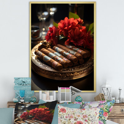 Cuba Cigar Expression II, reproduction d'art sur toile