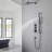 Complete Shower System with Rough-in Valve-90656515