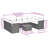 Vidaxl Garden Sofa Set Grey