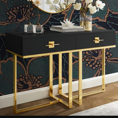 Console Nicole Miller Plumeria pour le couloir d'entrée