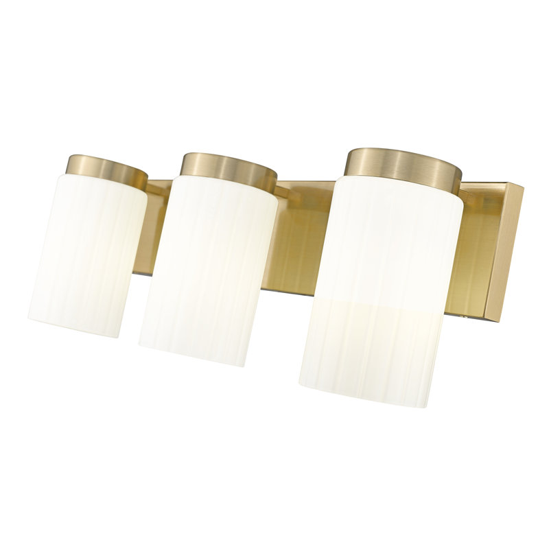 Rosevale 3 Light Vanity, Gold