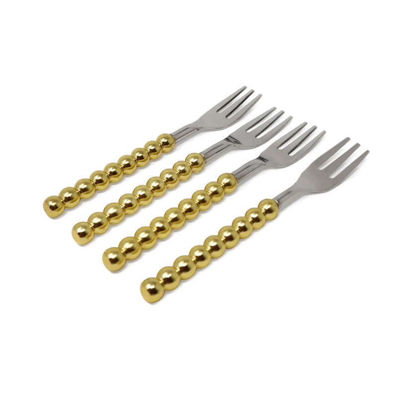 Ensemble de couverts en acier inoxydable Ebern Designs Zinna - Service pour 4