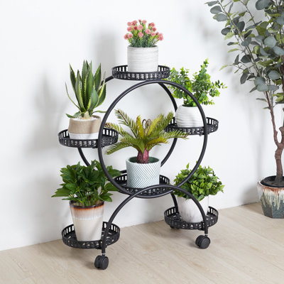Henryville Iron Plant Stand 6 Tier