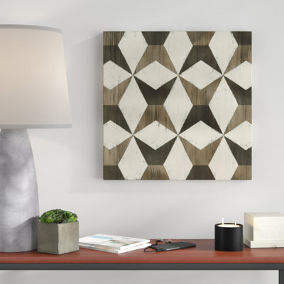 «Driftwood Geometrie IX», impression sur toile