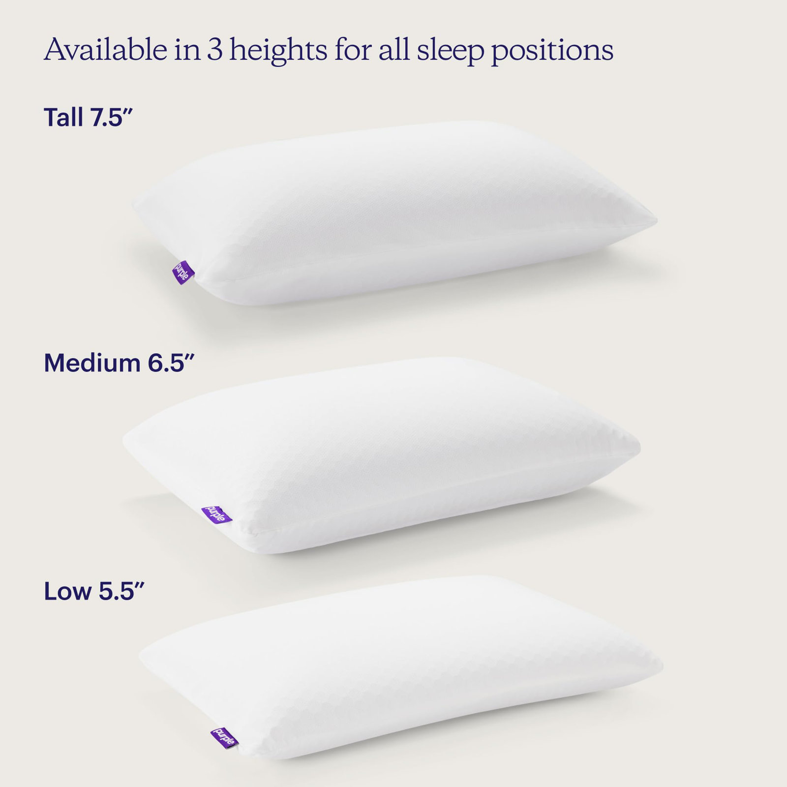 The Harmony Pillow, King Pillow, Low