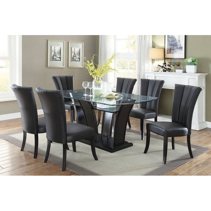 Sabellanni 6 - Person Trestle Dining Set
