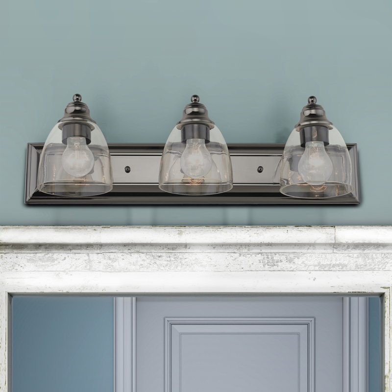 Winchendon 3 - Light Dimmable Vanity Light, Black Chrome