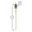 Bamboo Garden Pathway Fire Tiki Torches-98799893-98799896