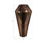 Vase sculptural en métal sculpté pour salon-712236726