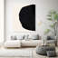 Modern Black Circle On White Background Print by Oliver Gal-69850277-69850280