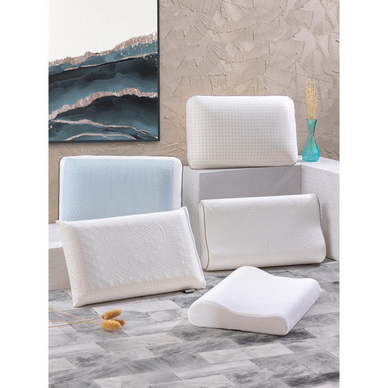 Memory Foam Medium Pillow, 16" x 26"