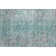 Premium Machine Washable Prisco Teal Rug
