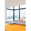 Tapisserie Kashkuli kilim orange 5 pi 5 po x 8 pi 4 po