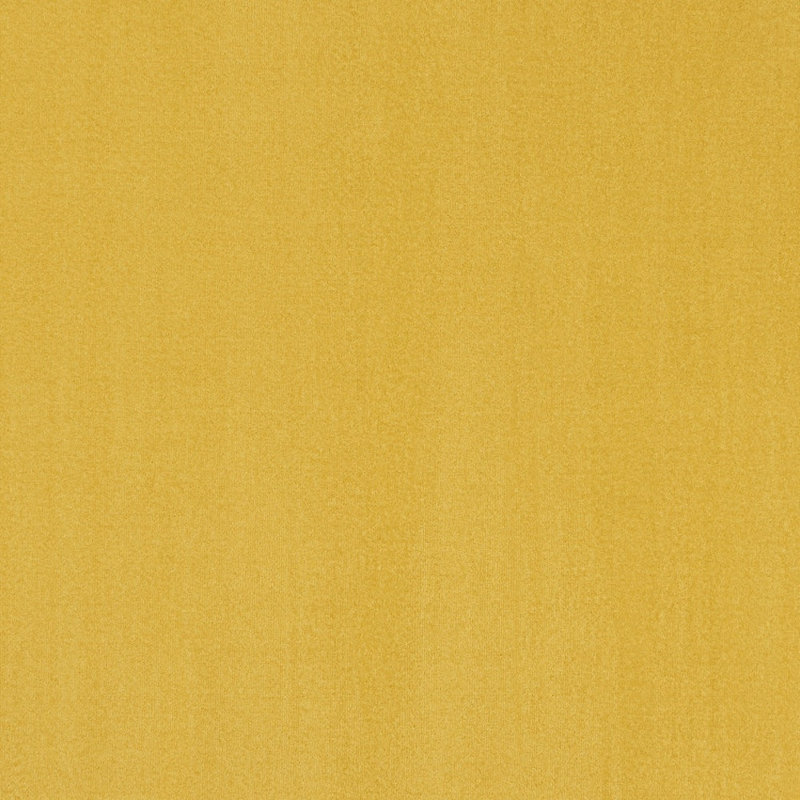Tapis jaune uni Mullican Sandy, Carré 7 pi