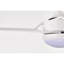 Ventilateur de plafond lumineux Hestrune