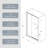 32-36" W X 72" H Piovt Swing Glass Shower Door,Pivot Frame Sliding Shower Door With 1/4"(6Mm) Clear SGCC Tempered Glass,Matte Black Finish Shower Doors,Reversible Installation-119869677