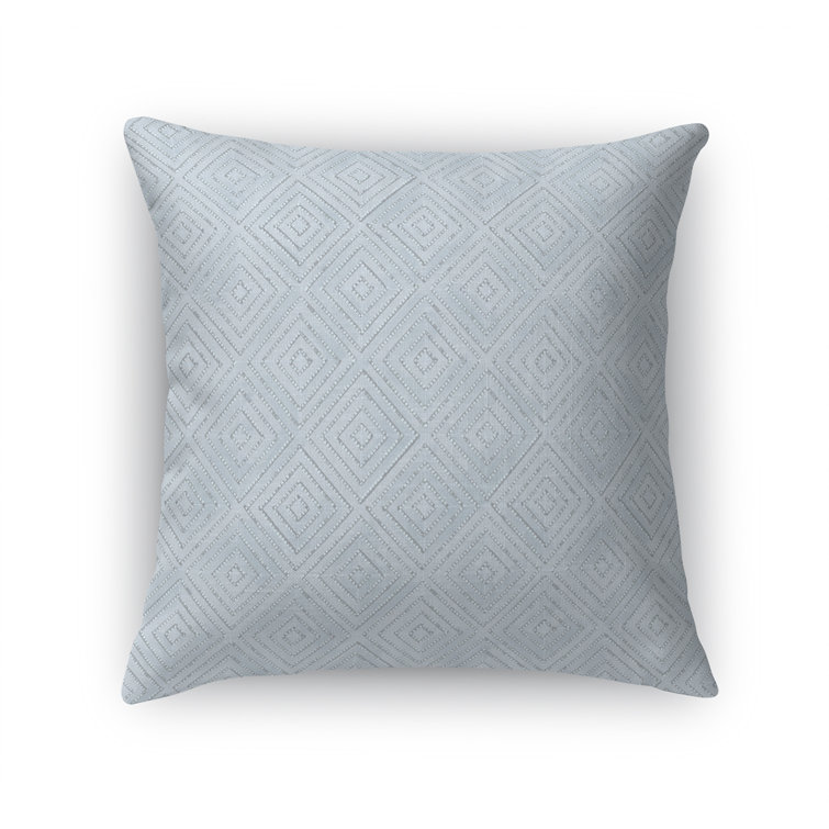 Ticking Blue Accent Pillow by Kavka Designs