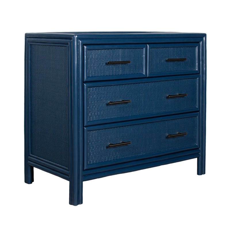 Aruba 4 - Drawer Nightstand, Navy