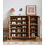 Armoire pour chaussures en bois d'hévéa