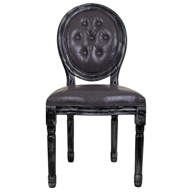 Manville Faux Leather Armchair